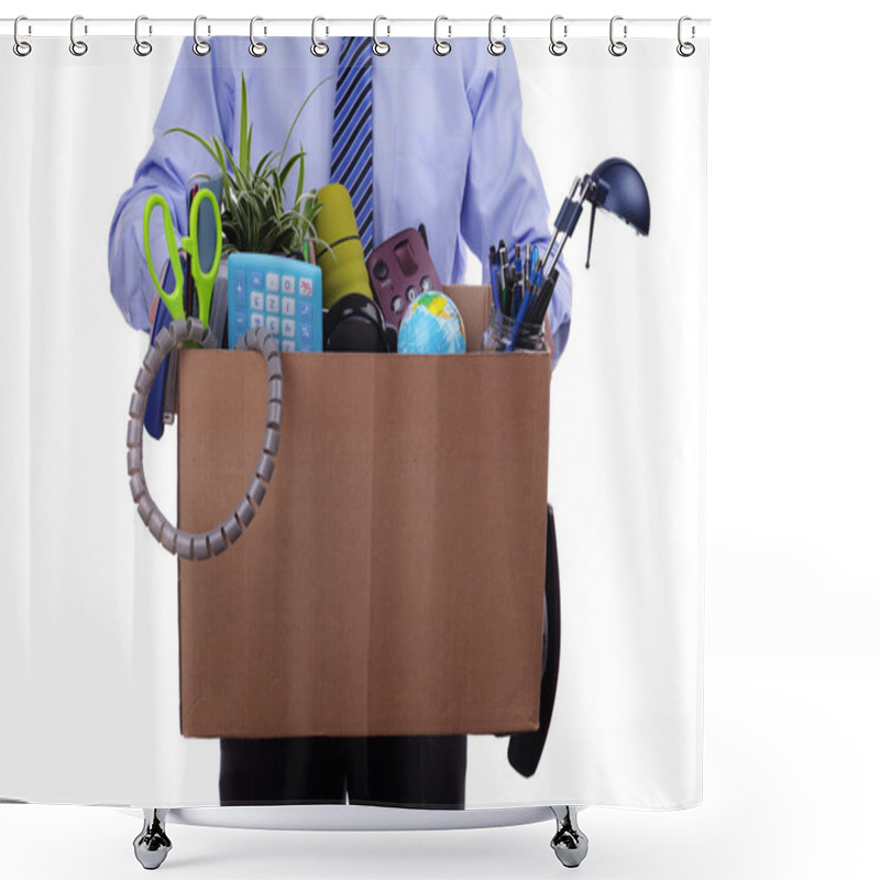 Personality  Unemployment Shower Curtains