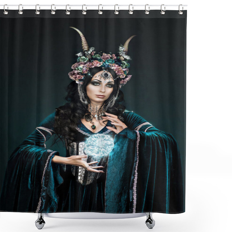 Personality  Beautiful Fantasy Elf Woman Shower Curtains