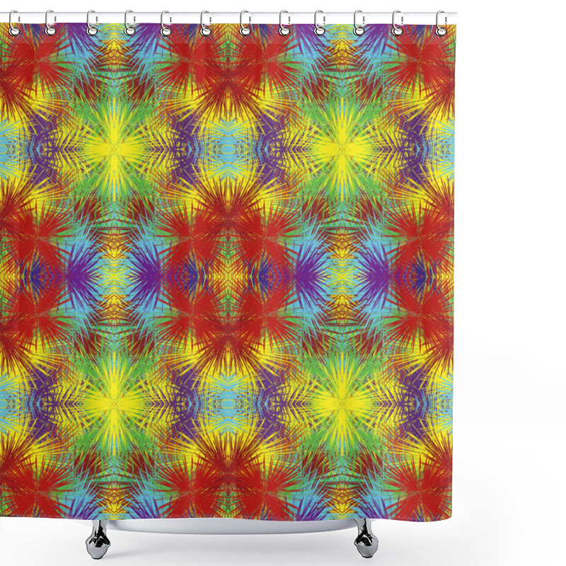 Personality  Fancy Gift Wrap Shower Curtains