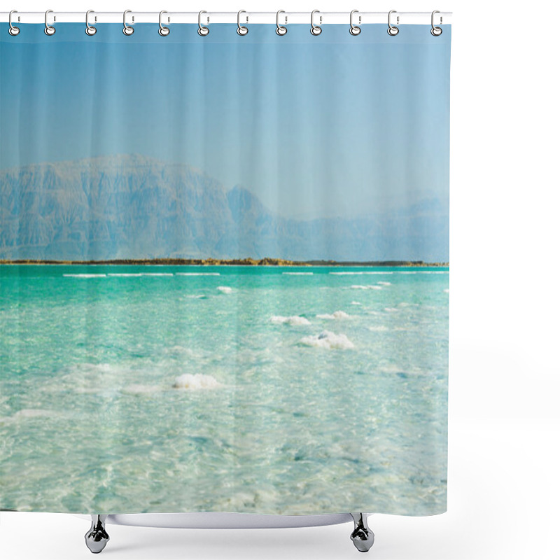 Personality  Beautiful Coast Of The Dead Sea Shower Curtains