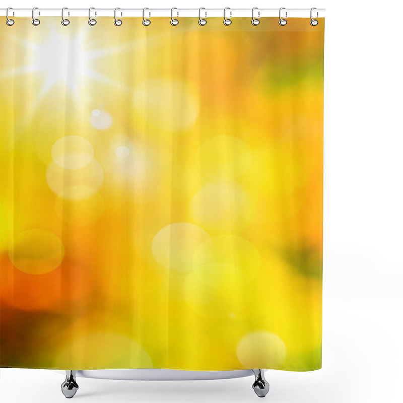 Personality  Art Abstract Autumn Background Shower Curtains