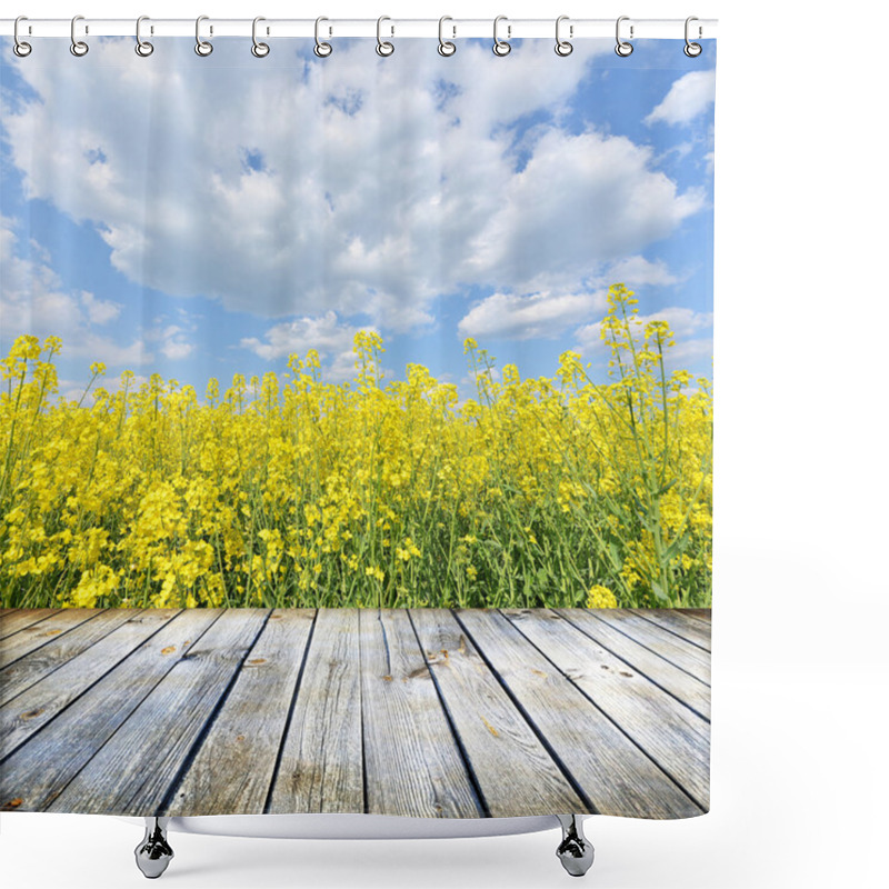 Personality  Empty Table Shower Curtains