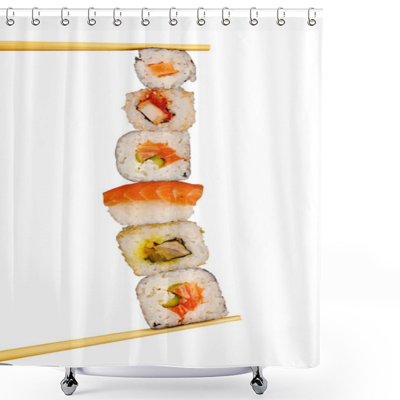 Personality  Sushi Food Shower Curtains