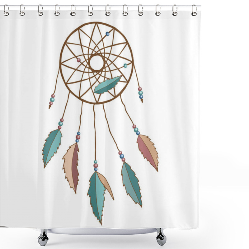 Personality  Dreamcatcher.  Shower Curtains