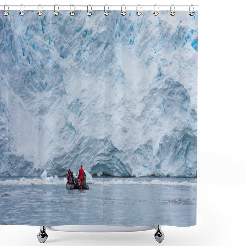 Personality  Zodiac Cruising   In Antarctica Shower Curtains