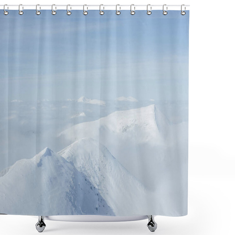 Personality  Mountains Peaks Shower Curtains