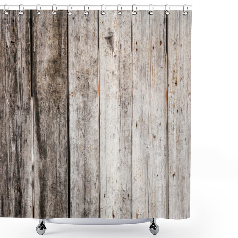 Personality  Wooden Planks Shower Curtains