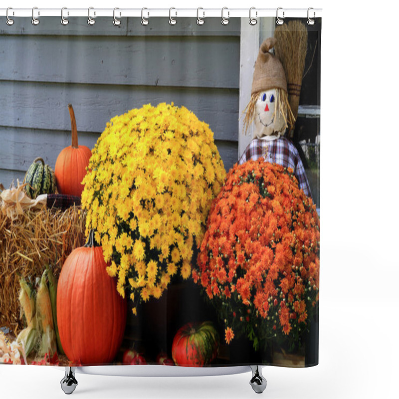 Personality  Thanksgiving Decoration Shower Curtains