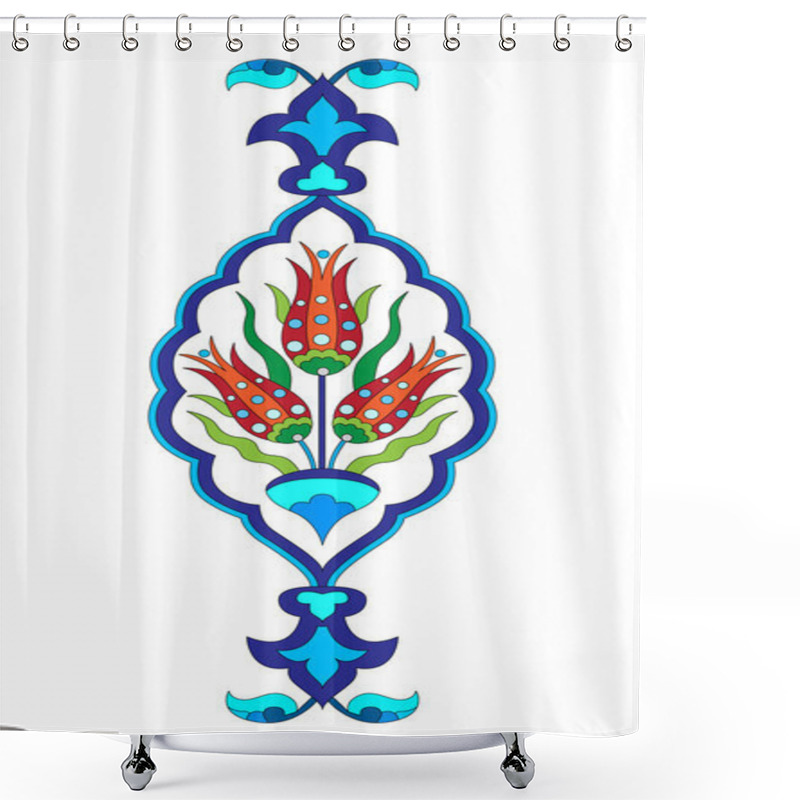 Personality  Flowers In The Ottoman Art Shower Curtains