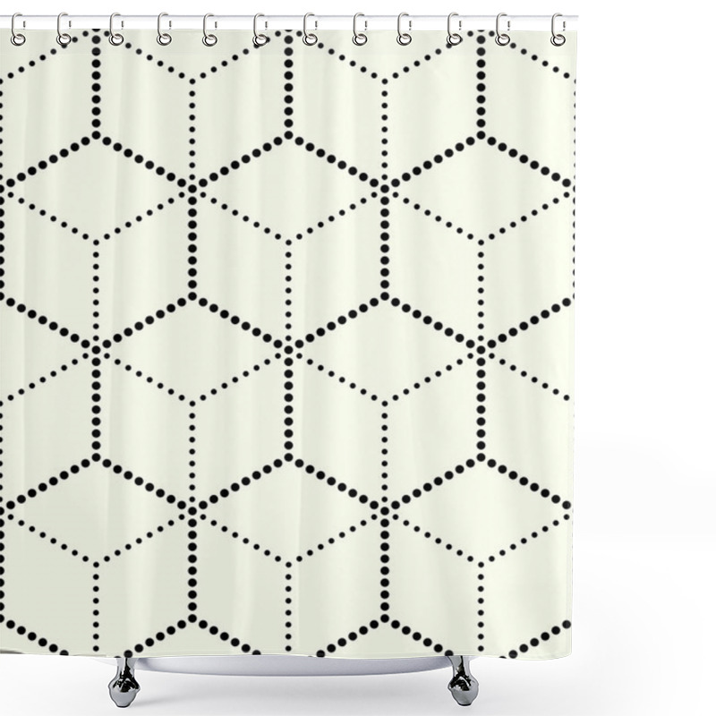 Personality  Seamless Abstract Pattern Shower Curtains