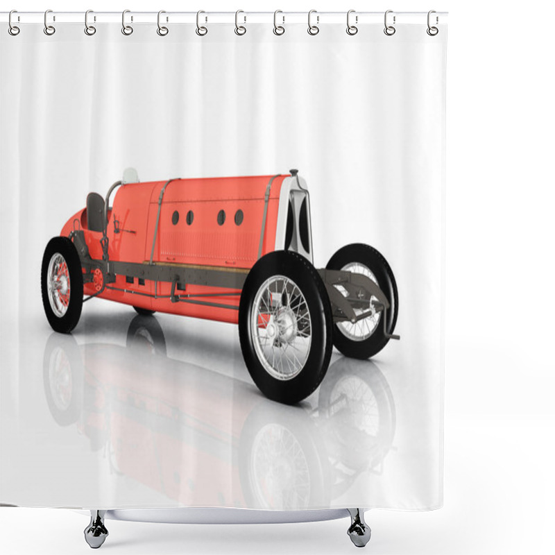 Personality  Italian Racing Car From The 1920s Shower Curtains