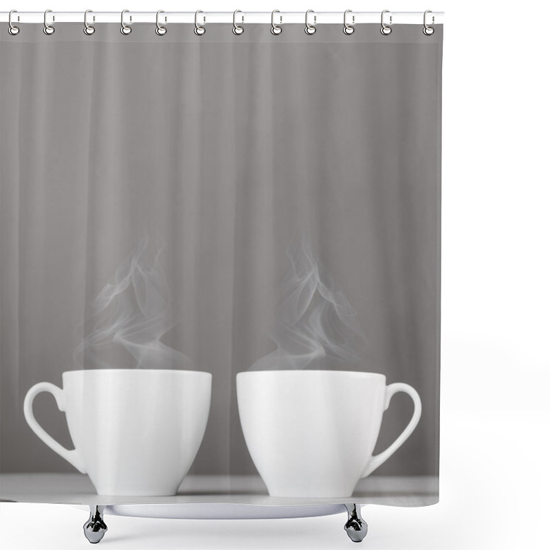 Personality  Cups Of Coffee Shower Curtains