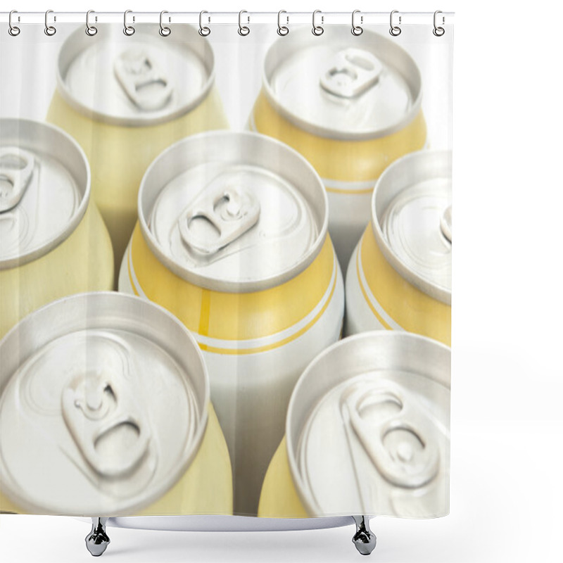 Personality  Aluminium Cans Shower Curtains