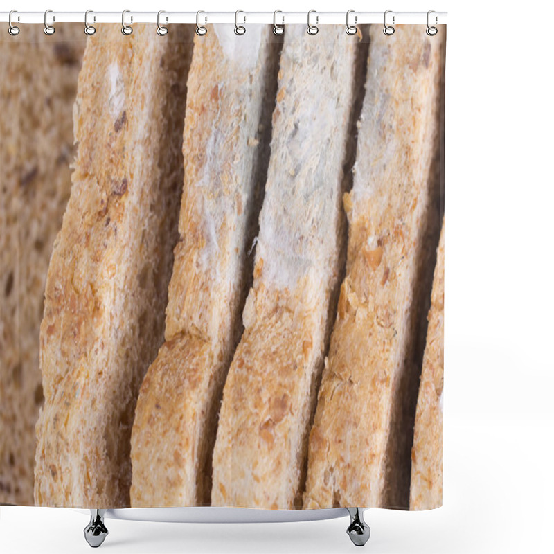 Personality  Mouldy Bread Shower Curtains