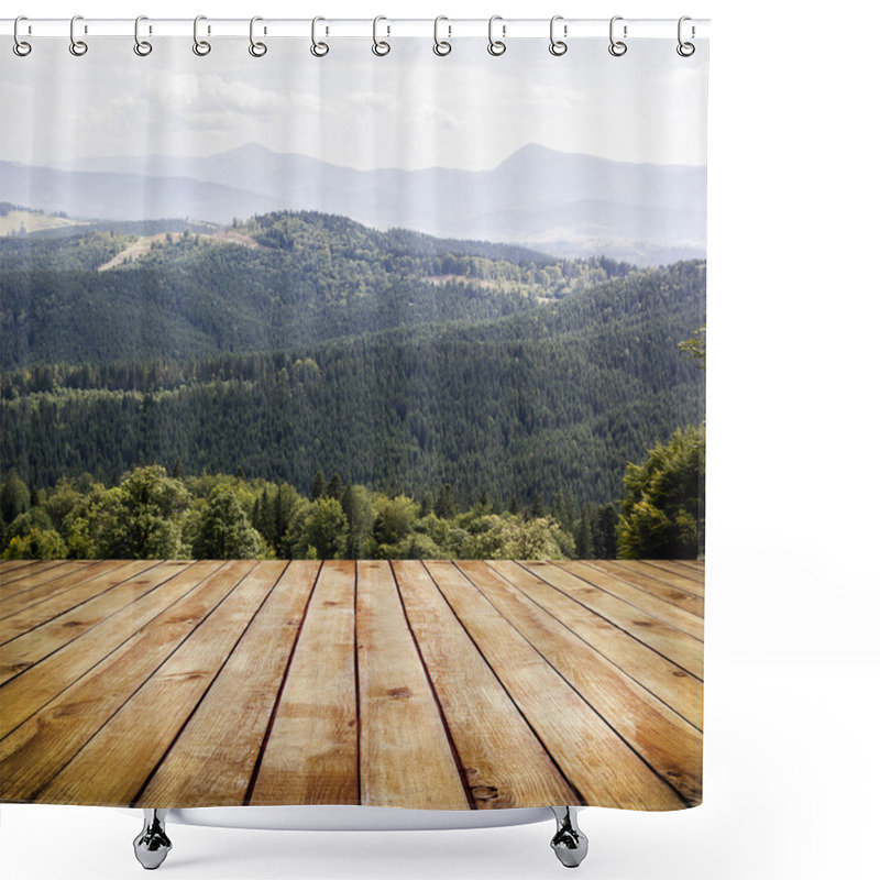 Personality  Mountains Shower Curtains