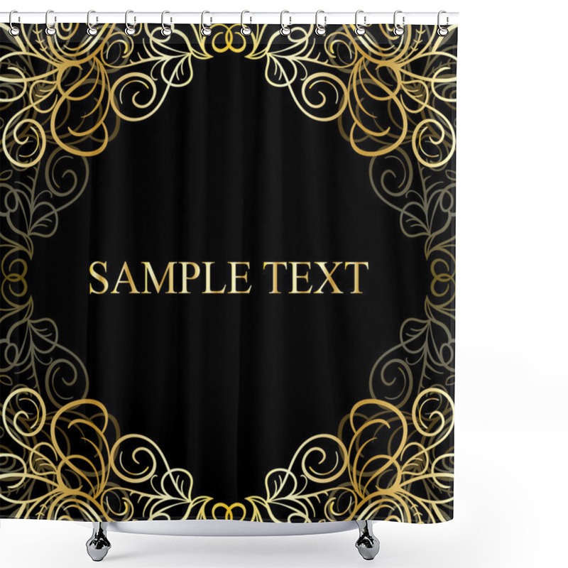 Personality  Ethnic Tribal Abstract Background Shower Curtains