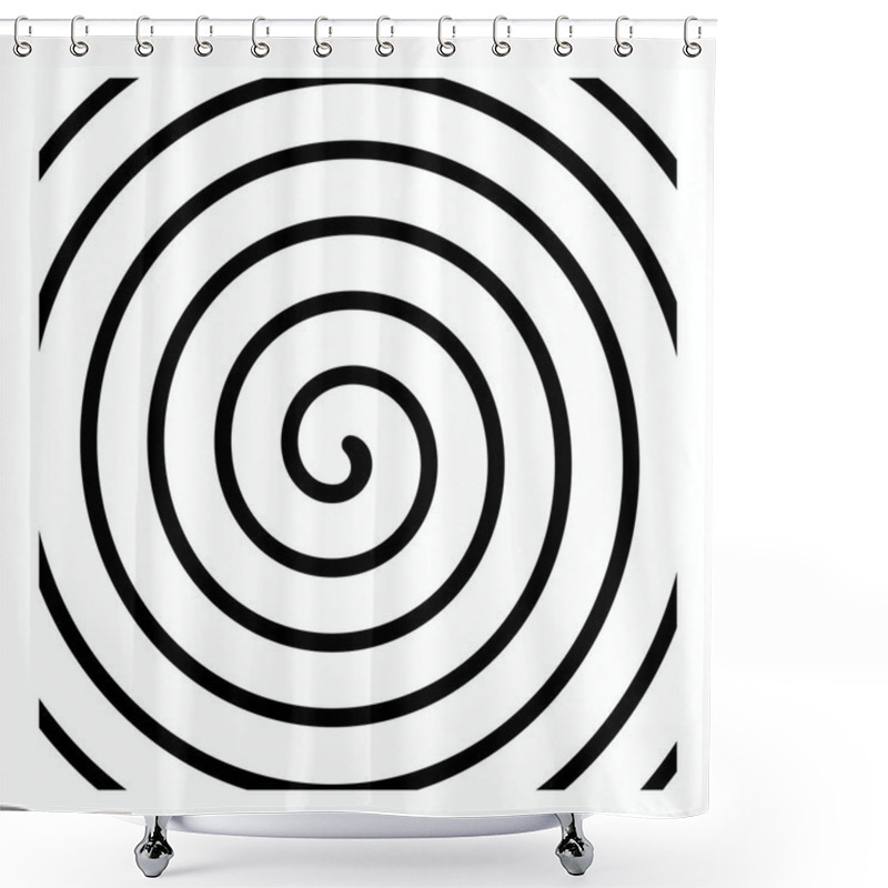 Personality  Vector Optical Illusion, Illusion, Pattern Shower Curtains