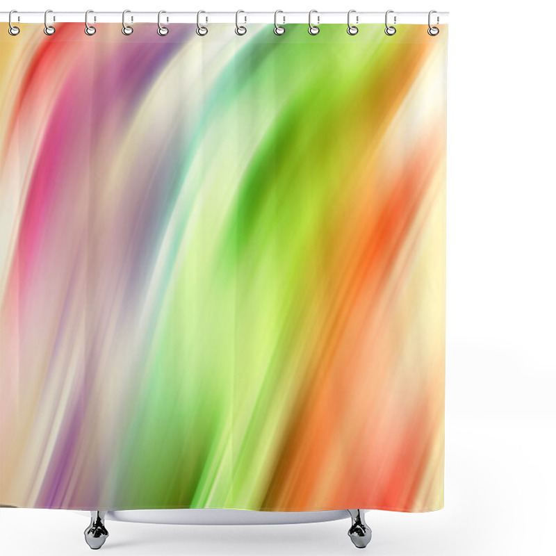 Personality  Blurred Background Shower Curtains