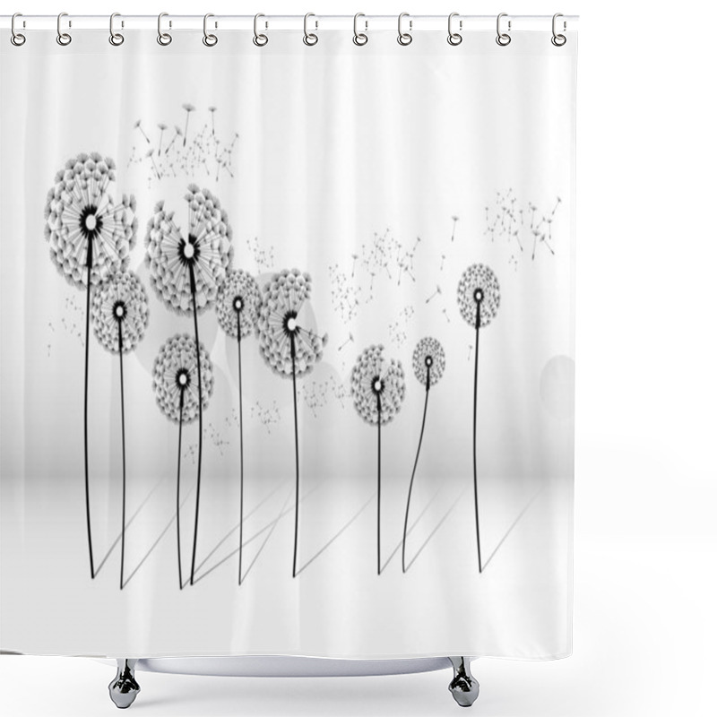 Personality  Flowers Shower Curtains