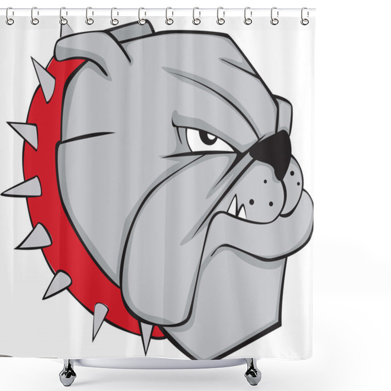 Personality  Bulldog Shower Curtains