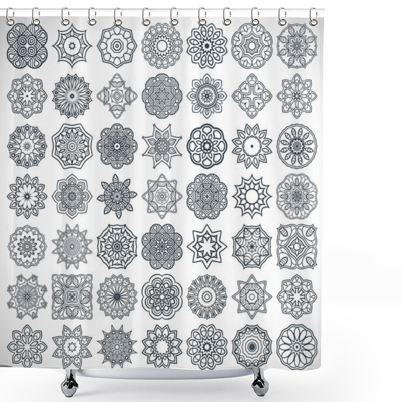 Personality  Mandalas Shower Curtains