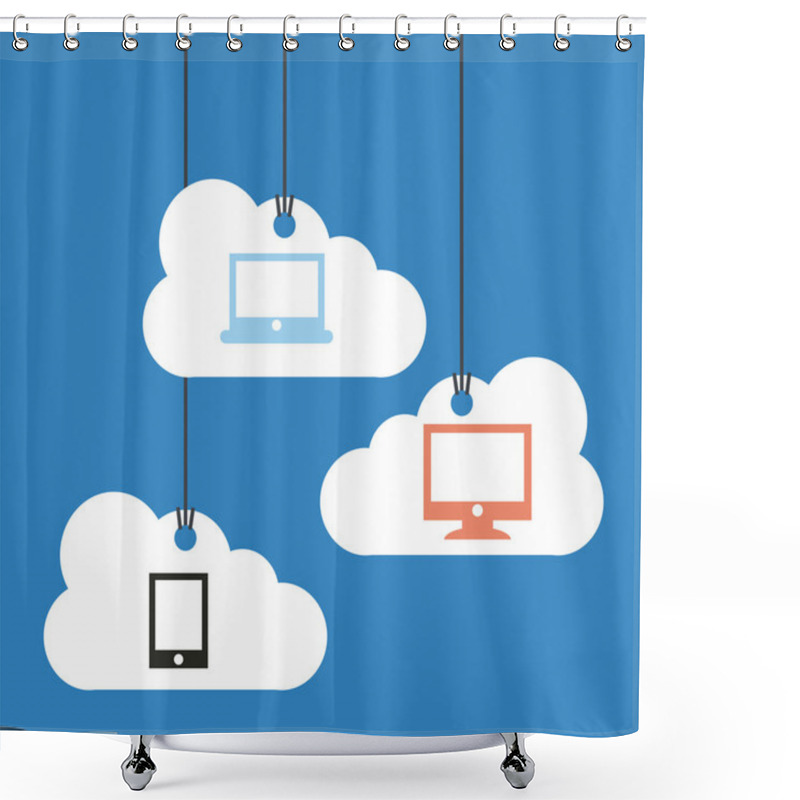 Personality  Cloud Computing  Shower Curtains