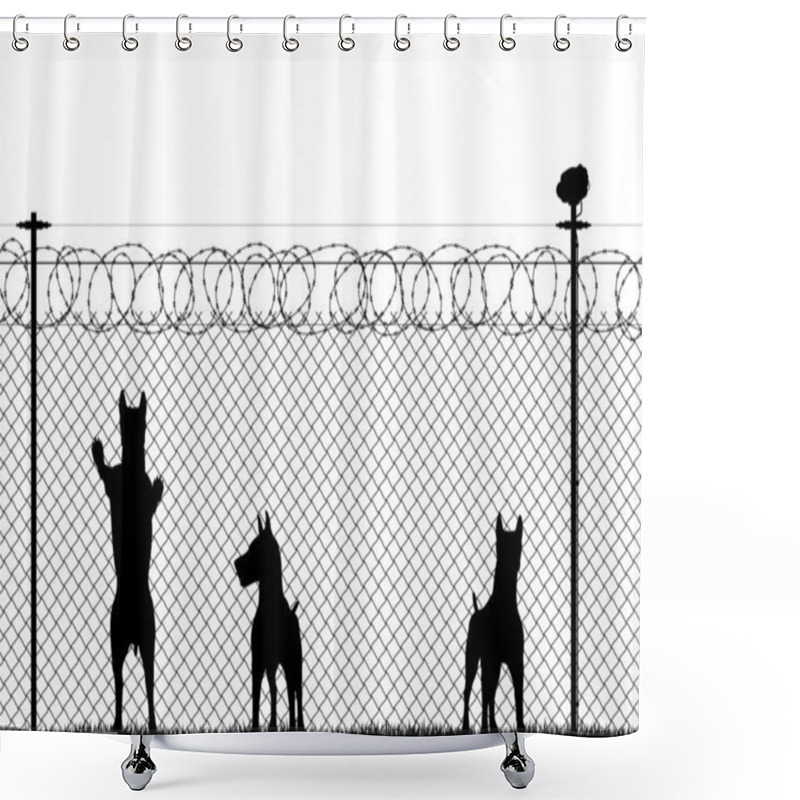 Personality  Security Shower Curtains