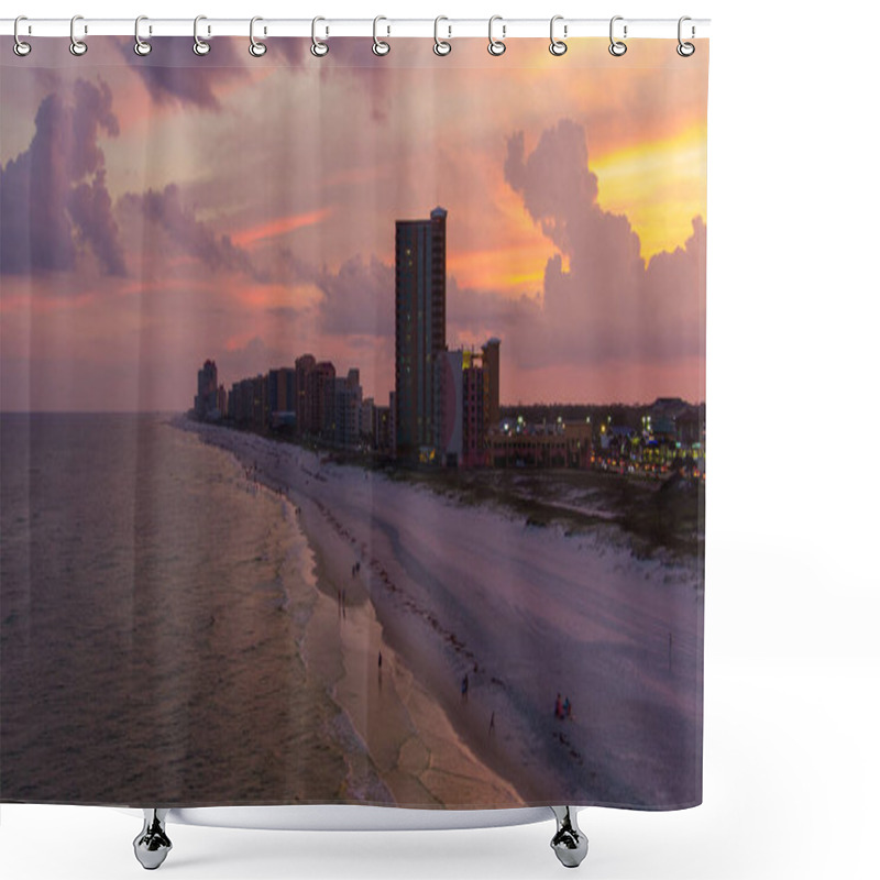 Personality  Orange Beach, Alabama At Sunset  Shower Curtains