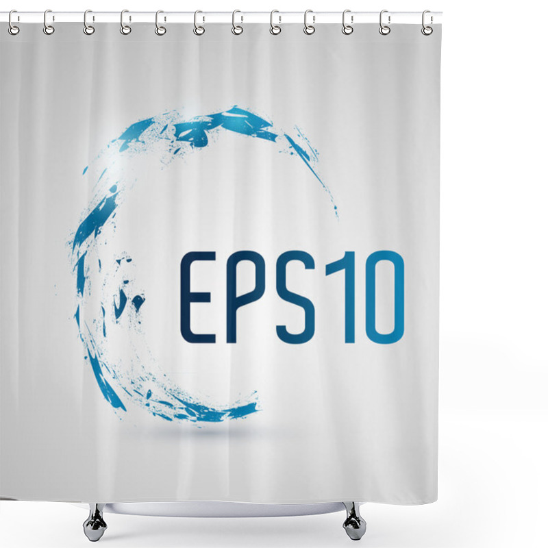 Personality  Abstract EPS 10 Background. Shower Curtains