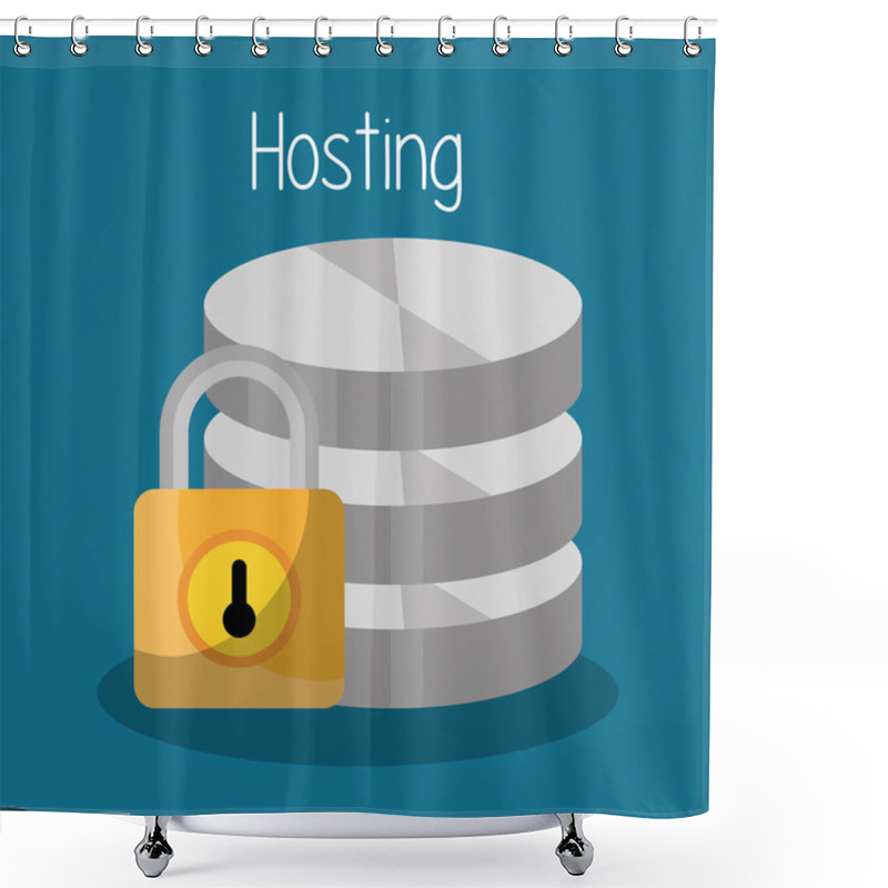 Personality  Web Hosting And Cloud Computing Shower Curtains