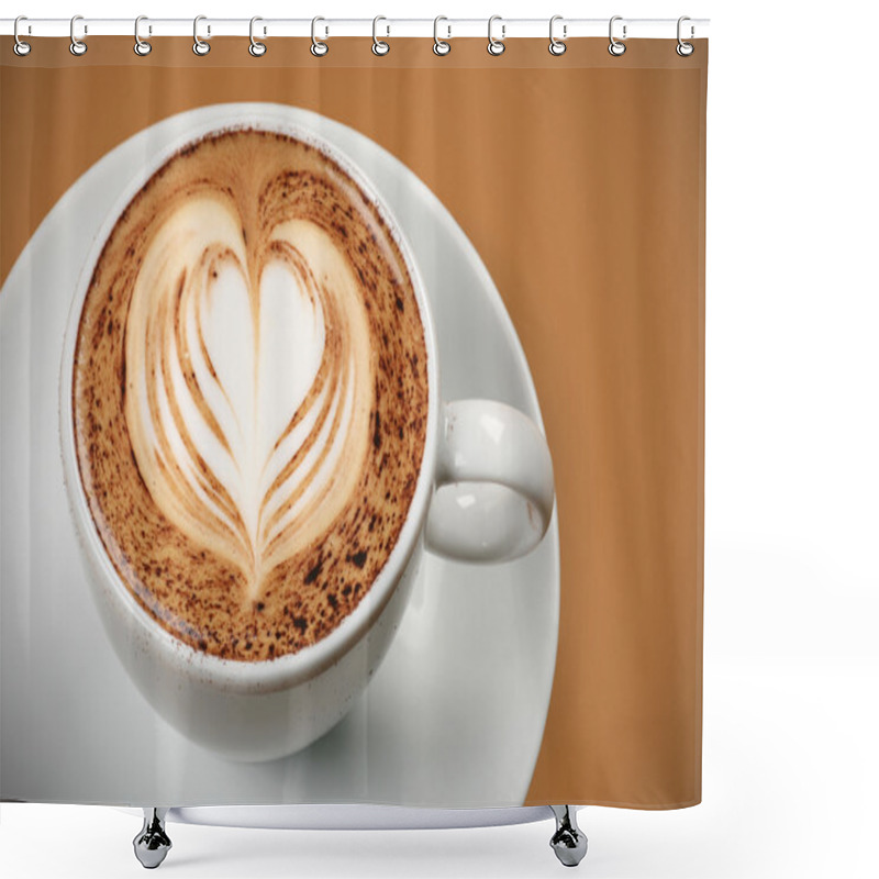 Personality  Cup Of Coffee Shower Curtains