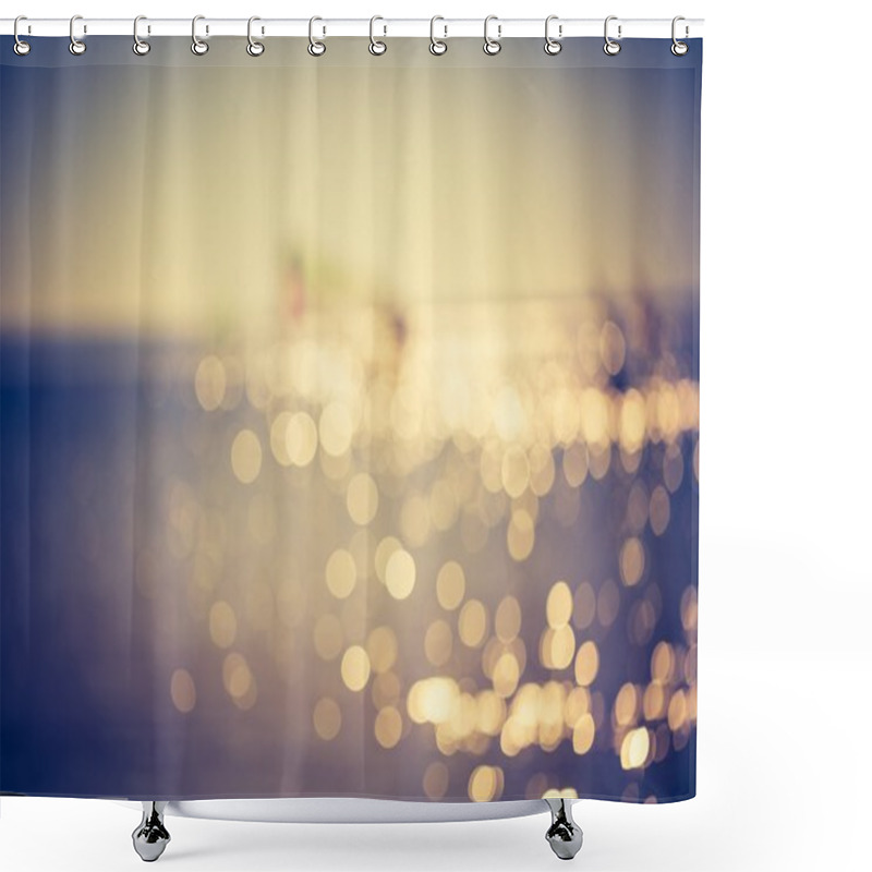 Personality  Windsurfers On Sea Surface Shower Curtains