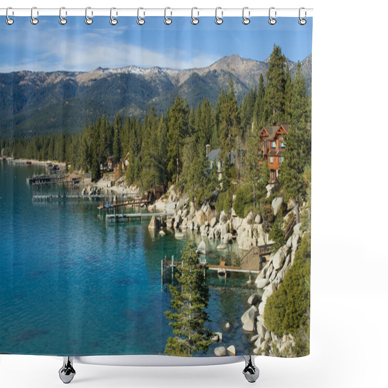 Personality  Lake Tahoe Shower Curtains