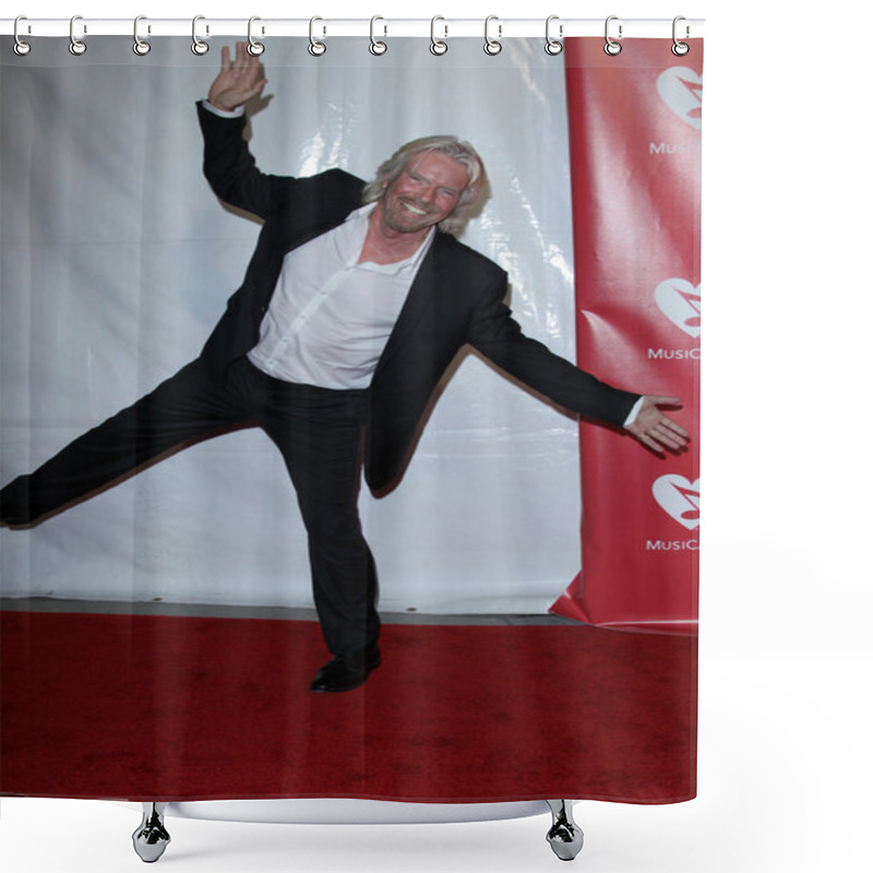 Personality  Richard Branson Shower Curtains