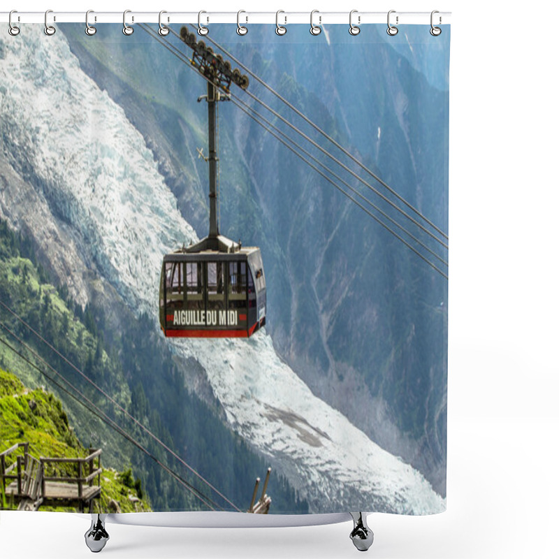 Personality  Mont Blanc Shower Curtains