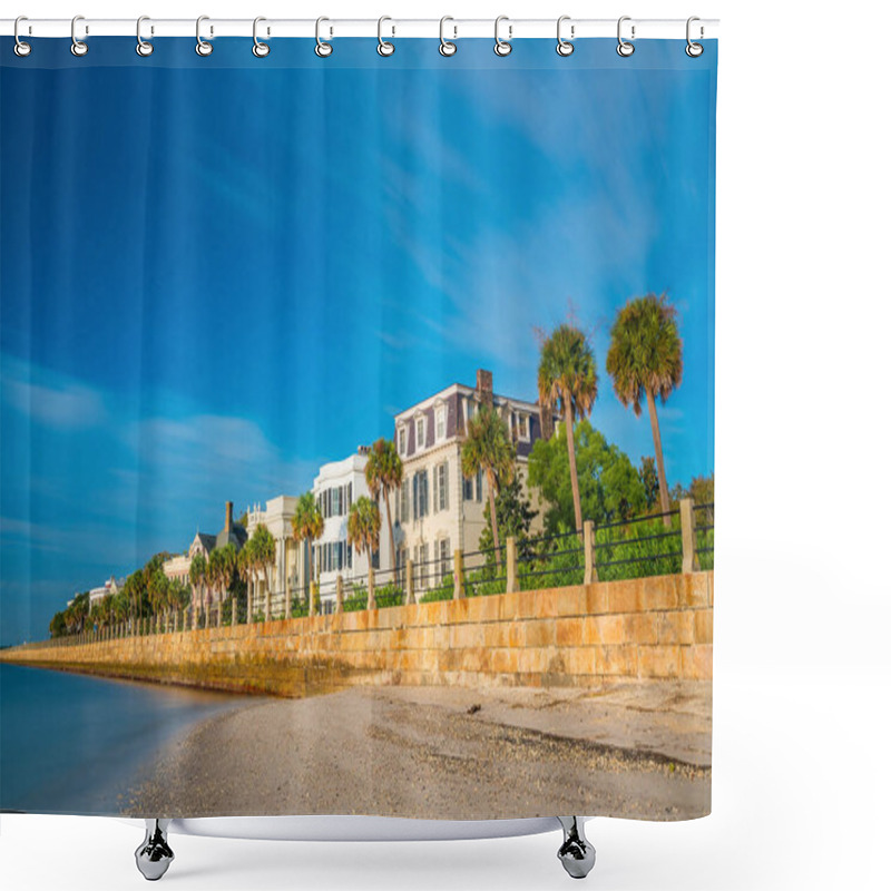 Personality  Battery Park In The Historic Waterfront Area Of Charleston, South Carolina, USA Shower Curtains