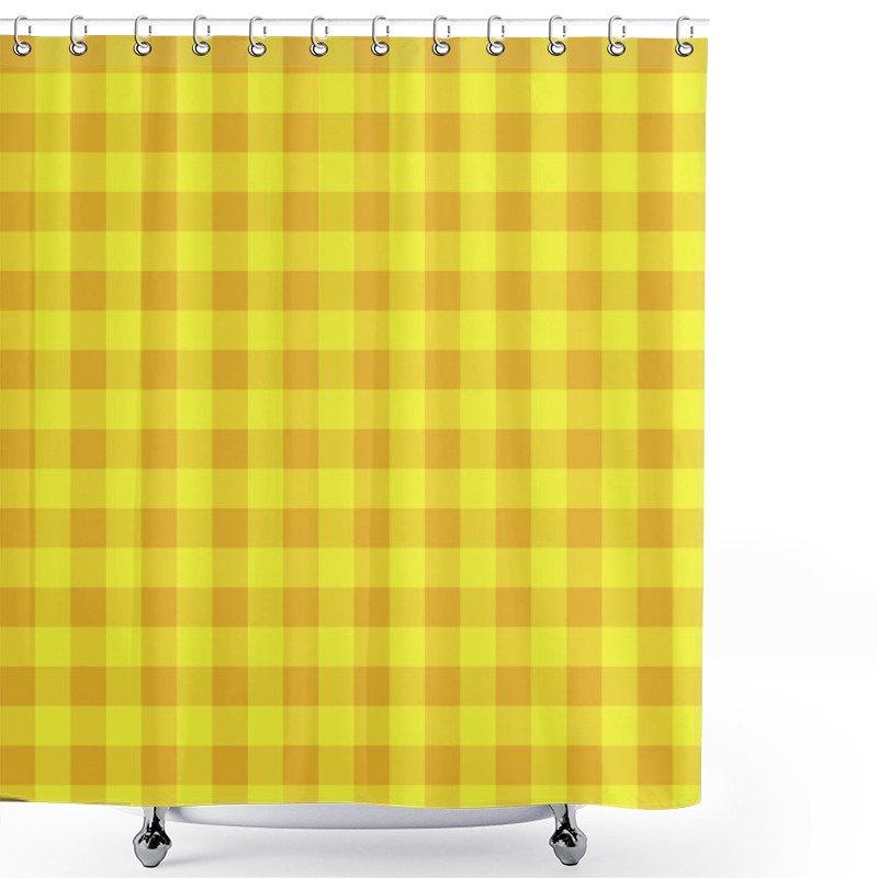 Personality  Seamless Gingham Pattern Background Shower Curtains