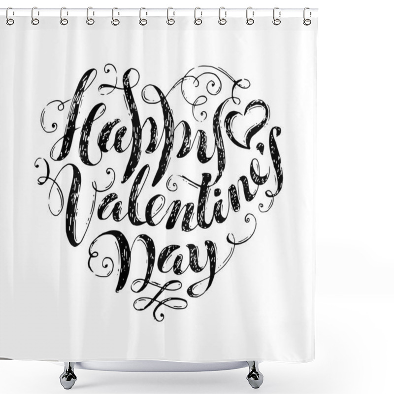 Personality  Happy Valentine's Day! Shower Curtains