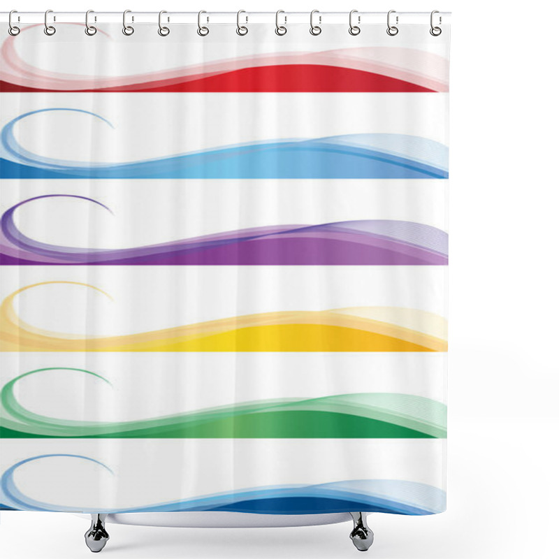 Personality  Business Headers Shower Curtains