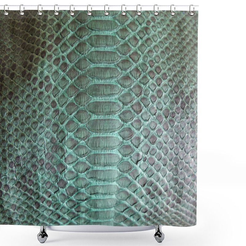 Personality  Snake skin shower curtains