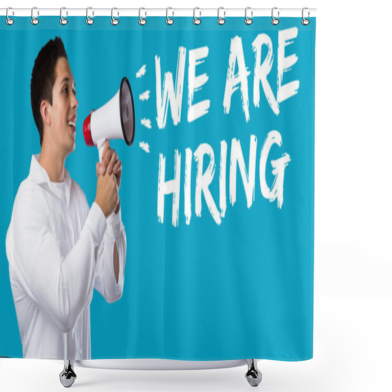 Personality  We Are Hiring Jobs, Job Working Recruitment Employment Business  Shower Curtains