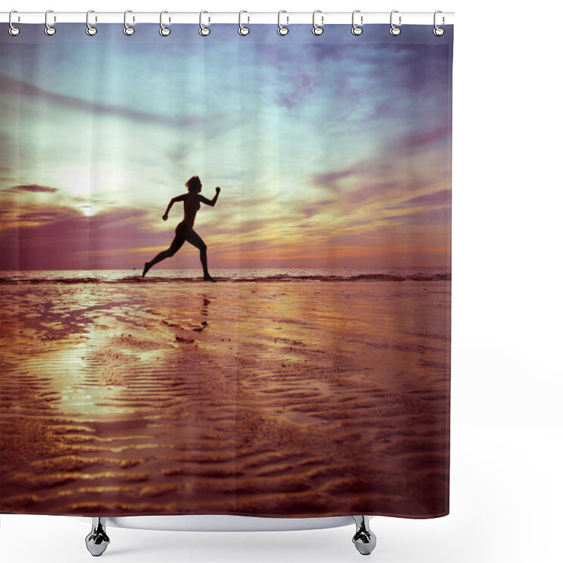 Personality  Abstract Runner Shower Curtains