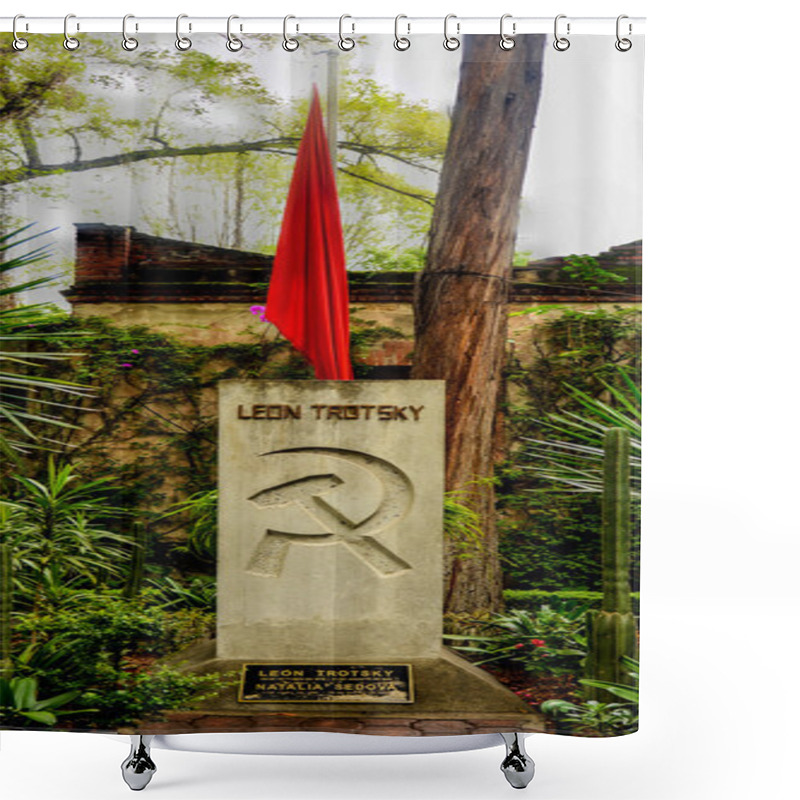 Personality  Leon Trotsky Tomb Shower Curtains