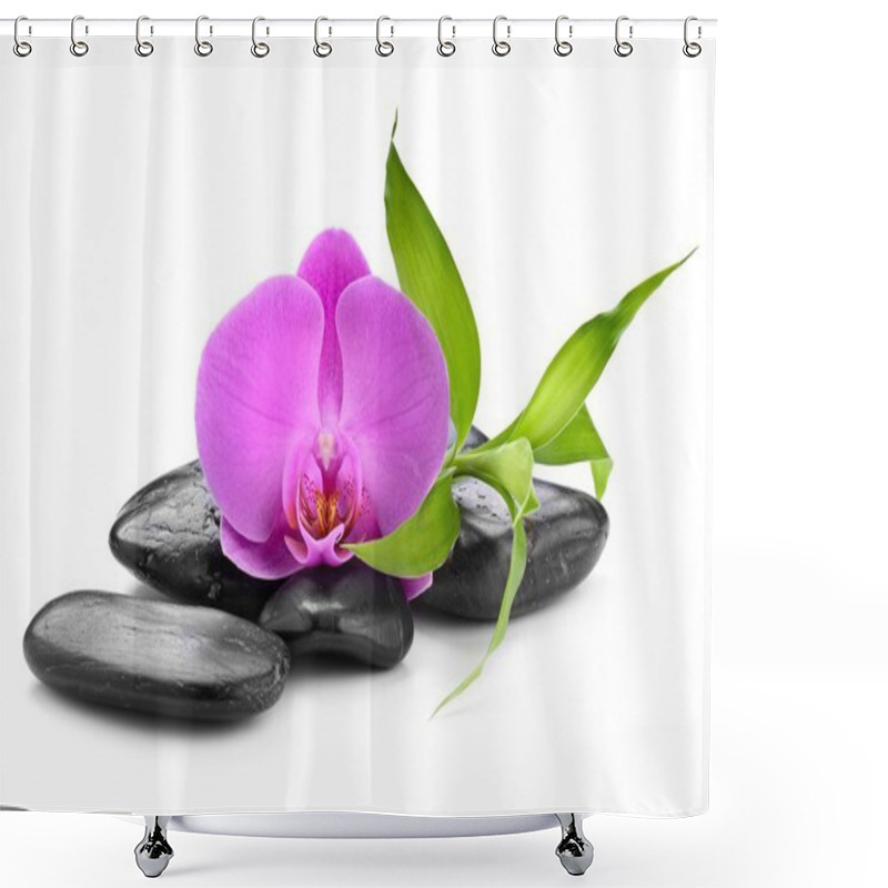 Personality  The Zen Stones Shower Curtains