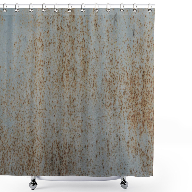 Personality  Old Scratched Rusty Metal Textured Background  Shower Curtains