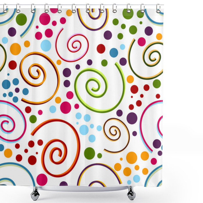 Personality  Abstract Seamless Pattern Shower Curtains