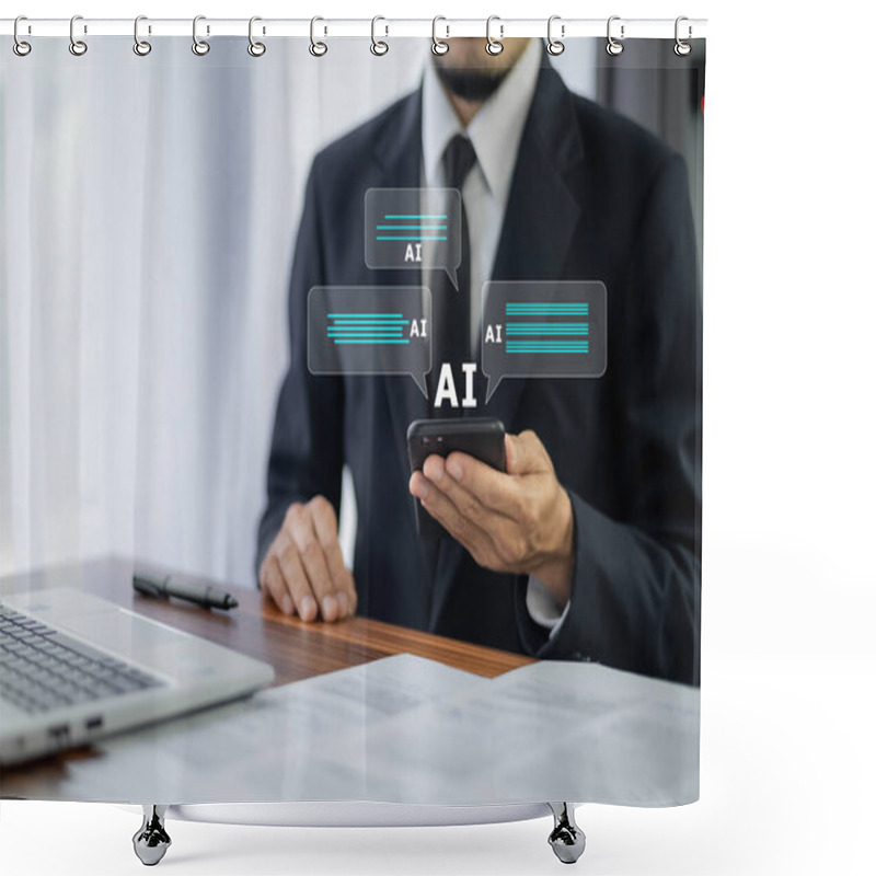 Personality  AI Chat Delivers A Personalized Experience By Understanding And Adapting To Your Preferences And Needs, Enhancing User Engagement And Satisfaction. Shower Curtains