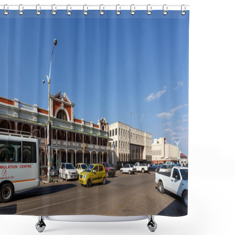 Personality  Street In Bulawayo City, Zimbabwe Shower Curtains