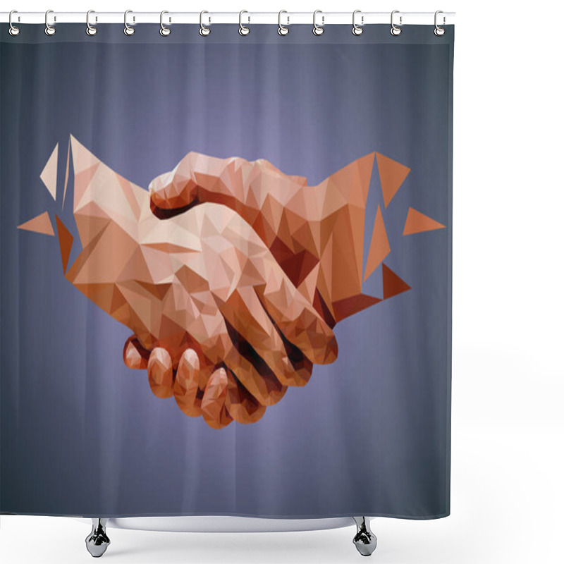 Personality  Friendship Or Business Partnership Shower Curtains