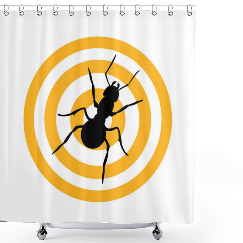 Personality  Ant Protection Concept Shower Curtains